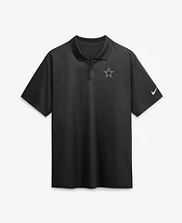 Nike Men's Black Dallas Cowboys Dri-fit Victory Polo Shirt