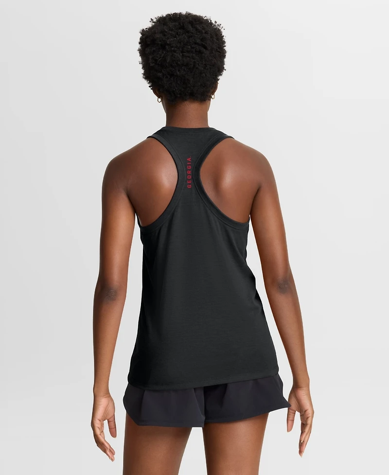 Nike Women's Red Georgia Bulldogs Racerback Tank Top