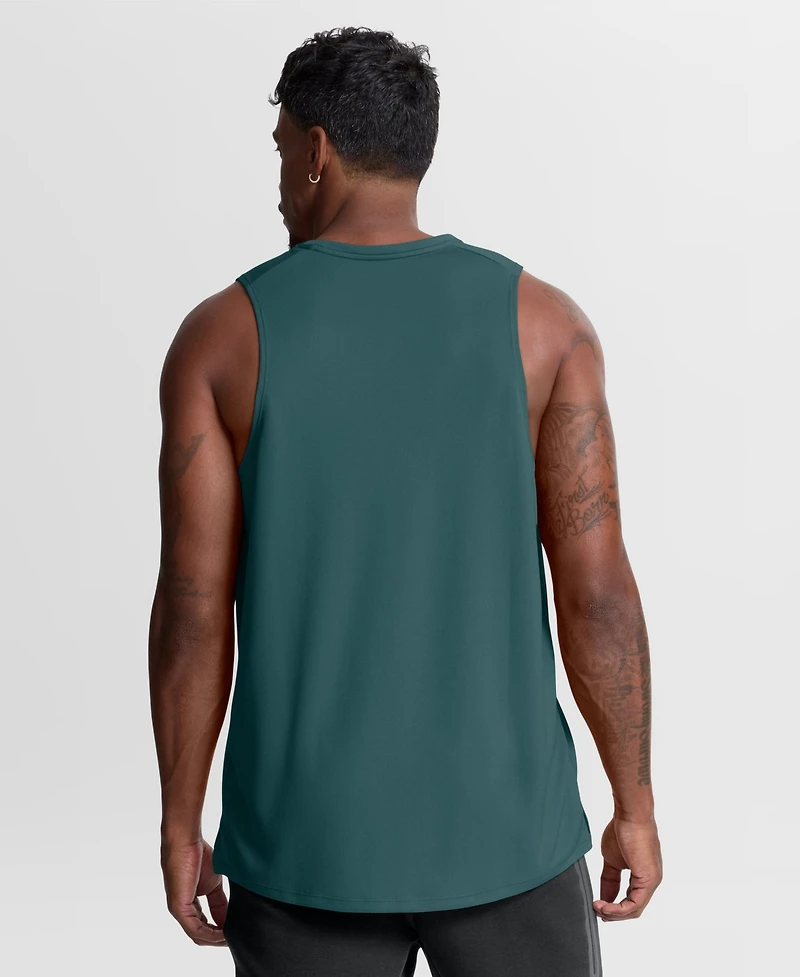 Nike Men's Midnight Green Philadelphia Eagles Kickoff Miler Dri-fit Tank Top
