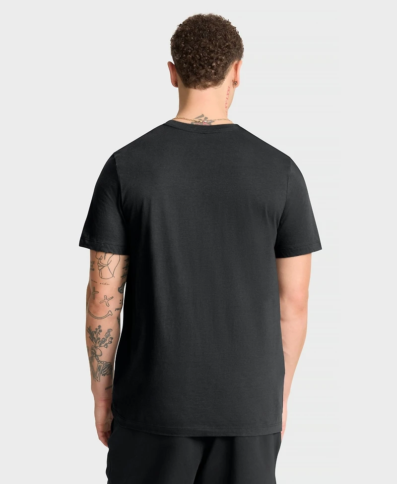 Nike Men's Black Cincinnati Bengals Rewind Team Spirit Essential Cotton T-Shirt