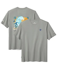 Tommy Bahama Men's Gray Dallas Cowboys Huddle Hang Tens T-Shirt