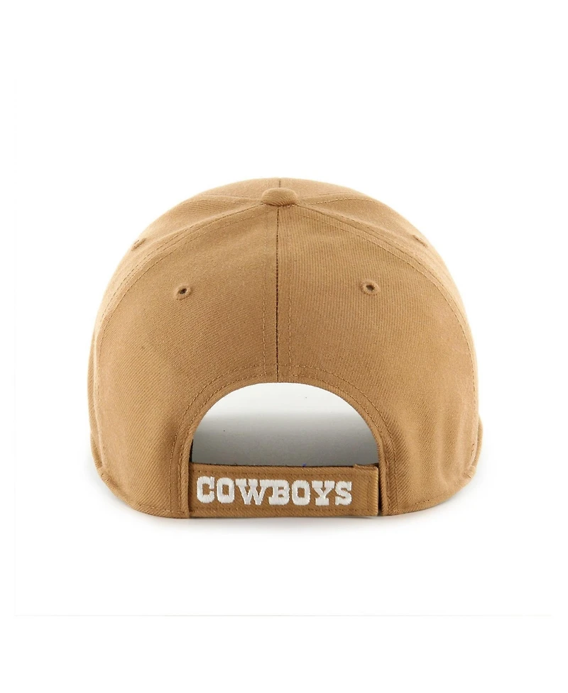 47 Brand Men's Tan Dallas Cowboys Ballpark Mvp Adjustable Hat