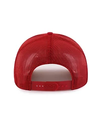 47 Brand Men's Red Washington Nationals Pitstop Trucker Adjustable Hat