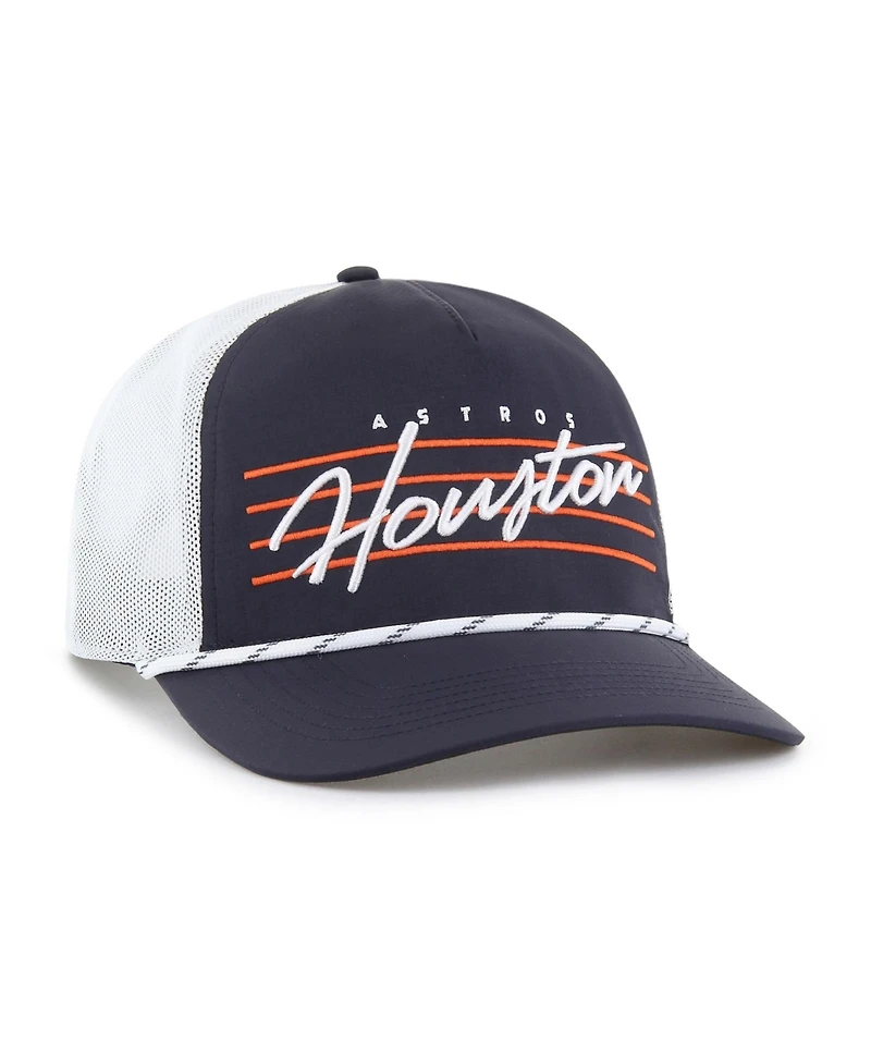 47 Brand Men's Navy Houston Astros Brrr Downburst Mesh Hitch Adjustable Hat