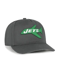 47 Brand Men's Charcoal New York Jets Hitch Adjustable Hat