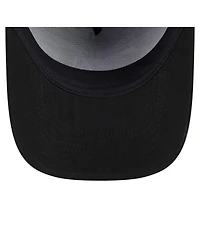 New Era Men's Black Los Angeles Angels Motion A-Frame 9FIFTY Snapback Hat