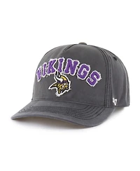 '47 Brand Men's Charcoal Minnesota Vikings Calderwood Well Worn Hitch Adjustable Hat