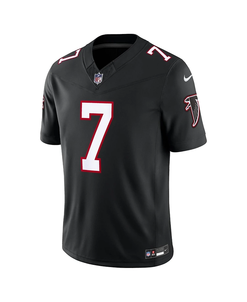 Nike Men's Bijan Robinson Black Atlanta Falcons Alternate Throwback Vapor F.u.s.e. Stitched Limited Jersey