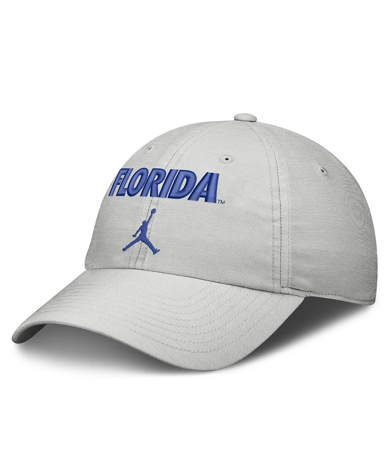 Jordan Men's and Women's Gray Florida Gators 2026 On-Field Gameday Club Adjustable Hat