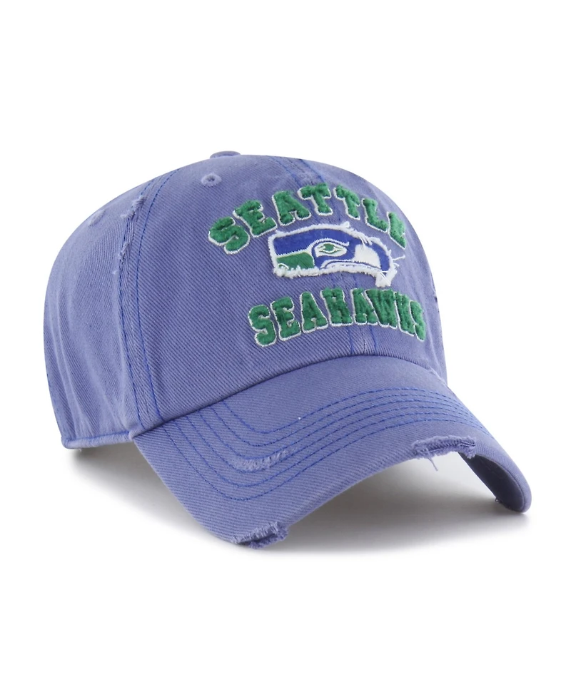 '47 Brand Men's Royal Seattle Seahawks Seymoore Clean Up Adjustable Hat