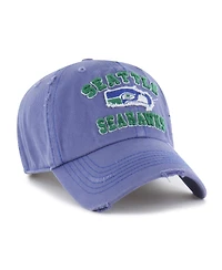 '47 Brand Men's Royal Seattle Seahawks Seymoore Clean Up Adjustable Hat