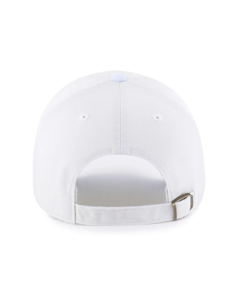 47 Brand Women's White/Light Blue Houston Astros Gelato Two-Tone Clean Up Adjustable Hat