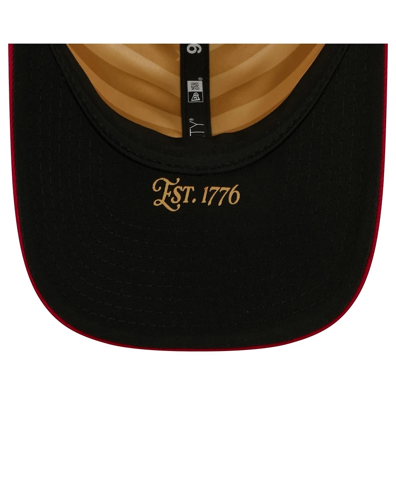 New Era Big Boys and Girls Cream/Red Arizona Diamondbacks Usa 250 9FORTY M-Crown Adjustable Hat
