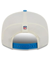 New Era Men's Cream/Powder Blue Los Angeles Chargers 2026 Nfl Training Camp 9FIFTY Snapback Hat