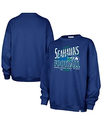 '47 Brand Women's Regional Seattle Seahawks Oversized Crewneck Sweatshirt