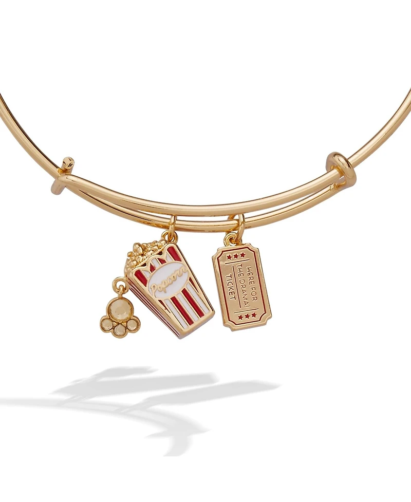 Alex and Ani Here For The Drama!' Movie Theater Popcorn and Ticket Charm Bangle