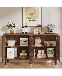 Tribesigns Buffet Cabinet with Storage Doors