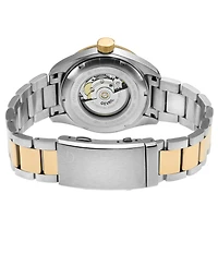 Gevril Men's Swiss Made Yorkville Swiss Automatic Two tone Stainless Steel Bracelet Watch