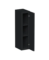 Boyel Living 9"x36" Standard Wall Cabinet (1 Door 2 Shelves), Ready to Assemble Kitchen with Solid Wood Frame, Soft-Close Slides and Hinge