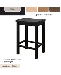 Grain & Grove 24 Inch Counter Height Stool