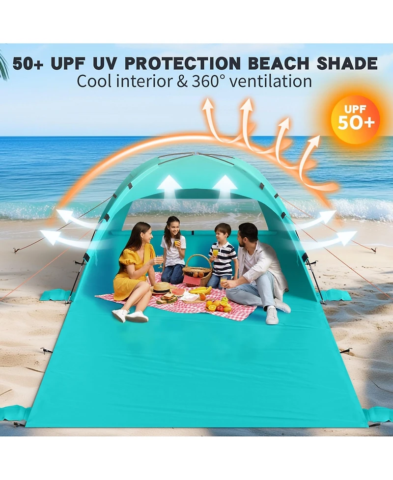 Aofar Beach Tent Sun Shelter Portable Camping Shade