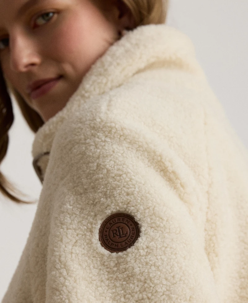Lauren Ralph Women's Sherpa Puffer Coat