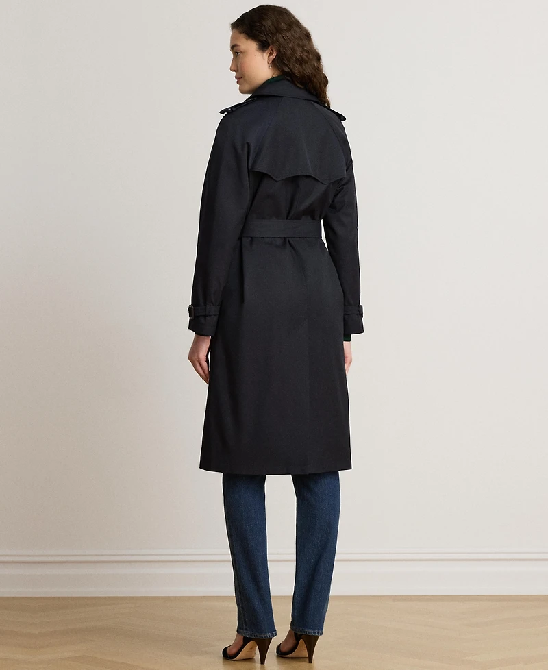 Lauren Ralph Women's Belted Lined Trench Coat