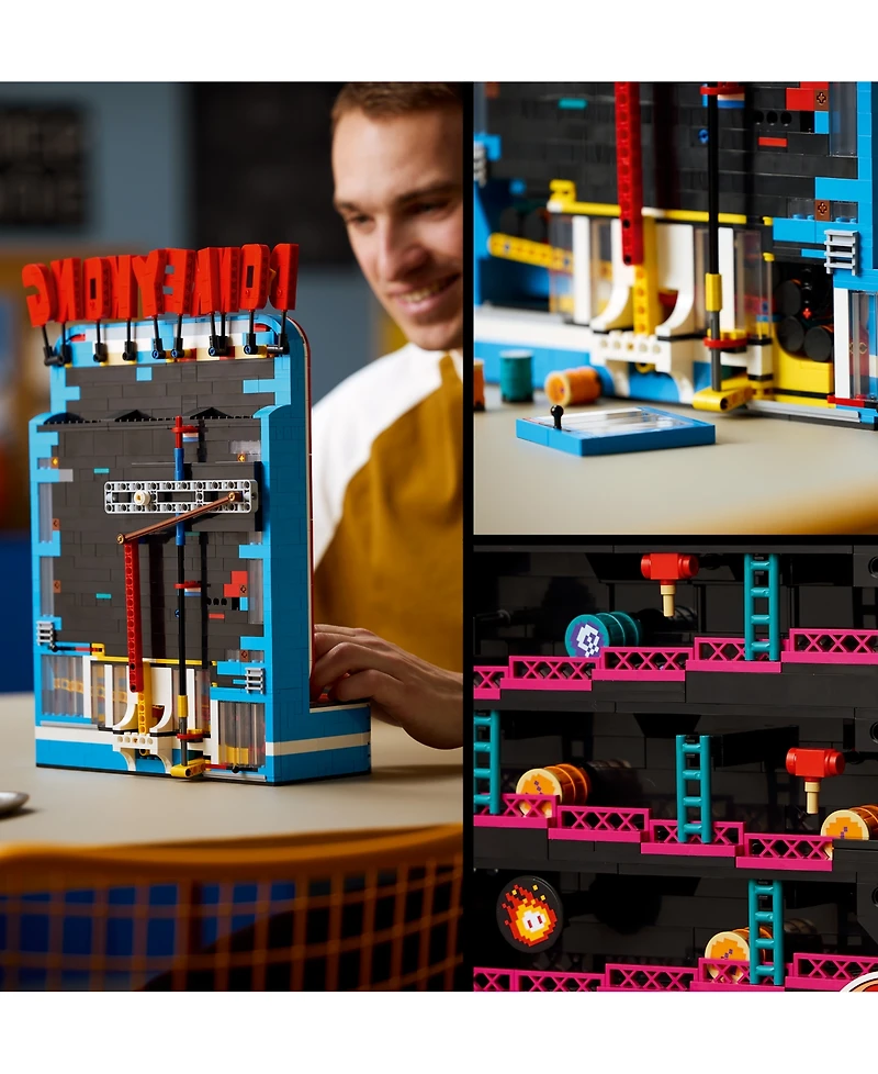 Lego Super Mario Donkey Kong Arcade 72051 1371-Piece Building Set Ages 18+