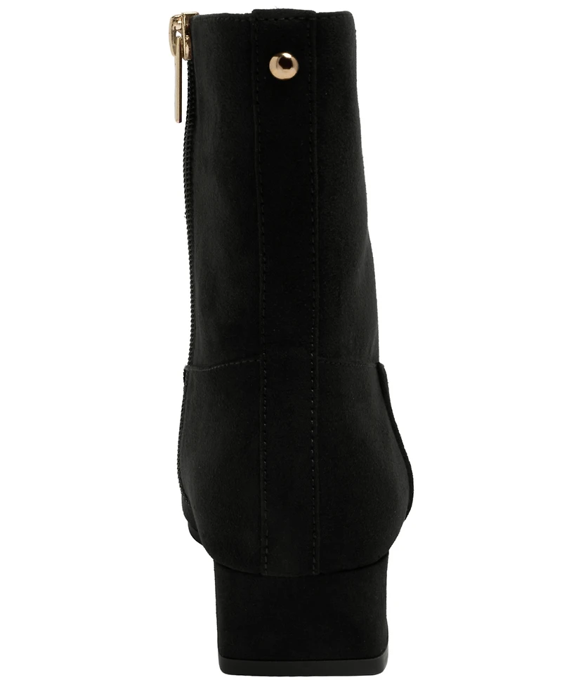 Jones New York Women's Muriel Stacked Zipper Booties