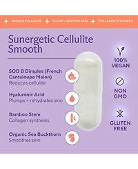 Sunergetic Cellulite Support Capsules with Melon Extract, Hyaluronic Acid, Bamboo Extract, Sea Buckthorn and Vitamin C, 30 Capsules