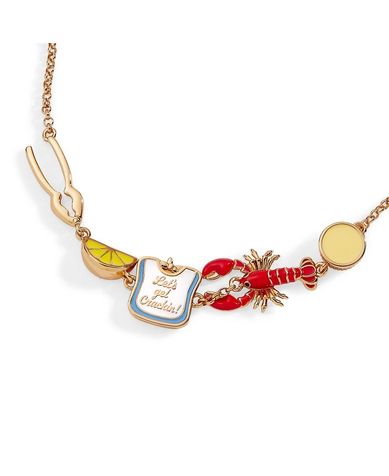 Alex and Ani Lobster Boil 'Let's Get Crackin!' Inline Charm Bracelet