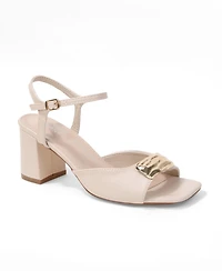 Berness Women's Kade Nugget Accent Block Heel Sandals