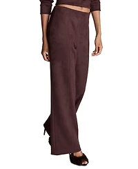 Kenneth Cole Women's High-Waisted Wide-Leg Pull-On Pants