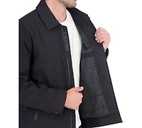 Calvin Klein Men's Shirt Collar Flex Tech Quilted Inner Jacket
