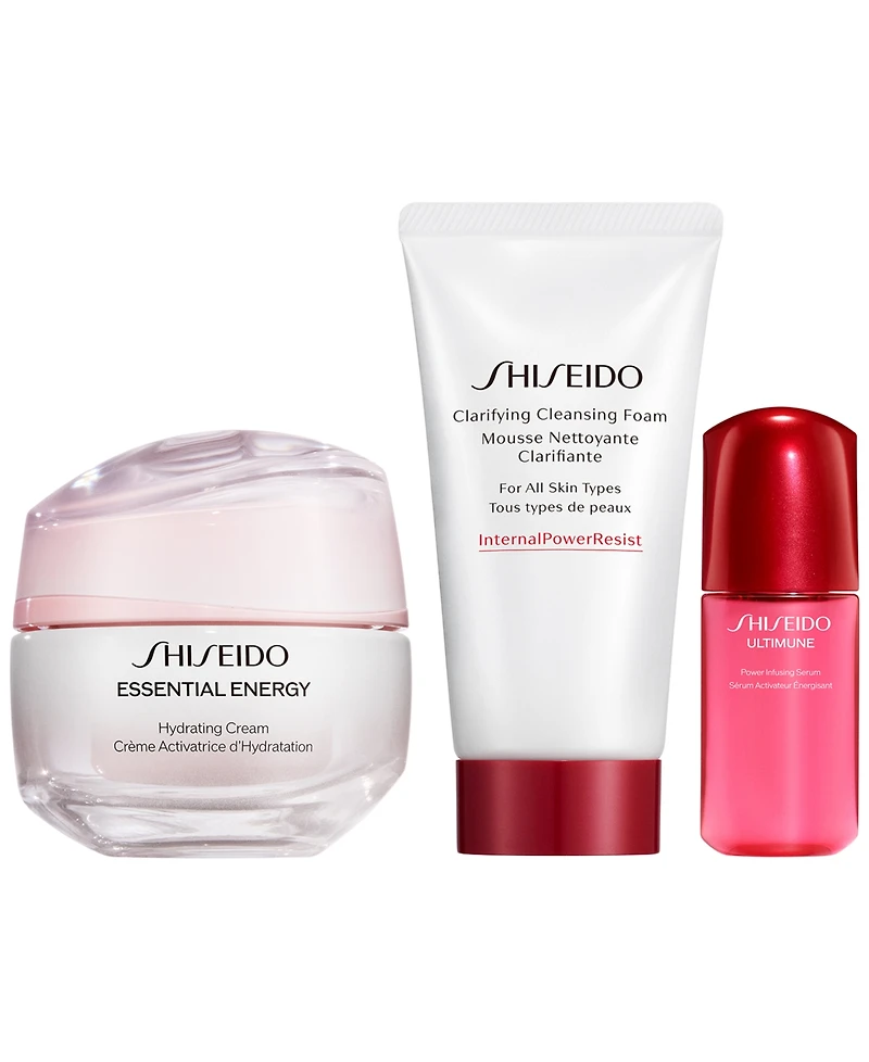 Shiseido 3-Piece Essential Energy Hydrating Cream Set
