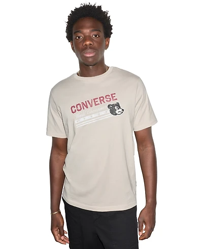 Converse Men's Fighting Bear Graphic T-Shirt