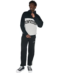 Converse Men's Chuck Color-Block Quarter-Zip Sweatshirt