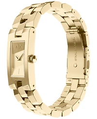 Armani Exchange Women's Quartz Two Hand Gold Stainless Steel Watch 34mm