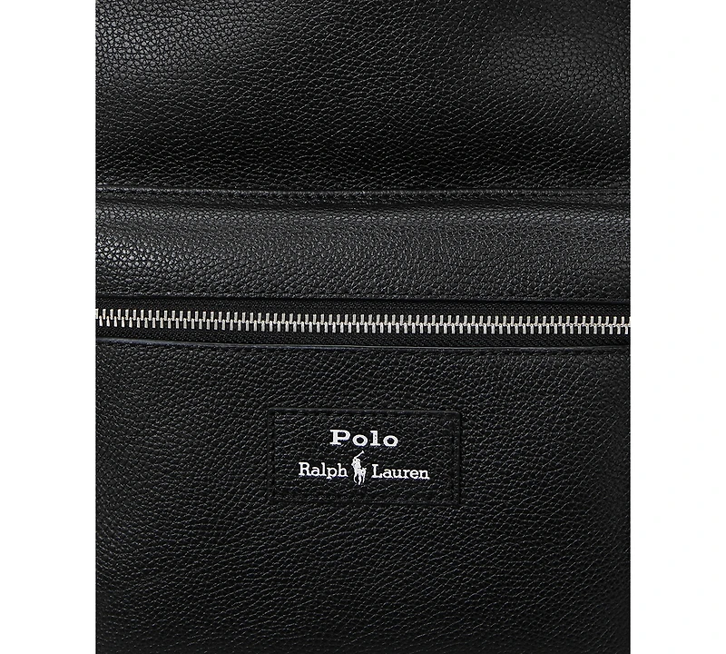 Polo Ralph Lauren Men's Pebbled Leather Backpack