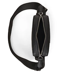 Polo Ralph Lauren Men's Pebbled Leather Crossbody Bag
