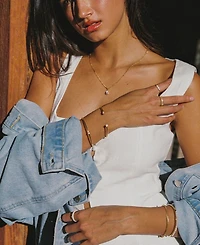 Atolea Thin Solar Cuff Bracelet