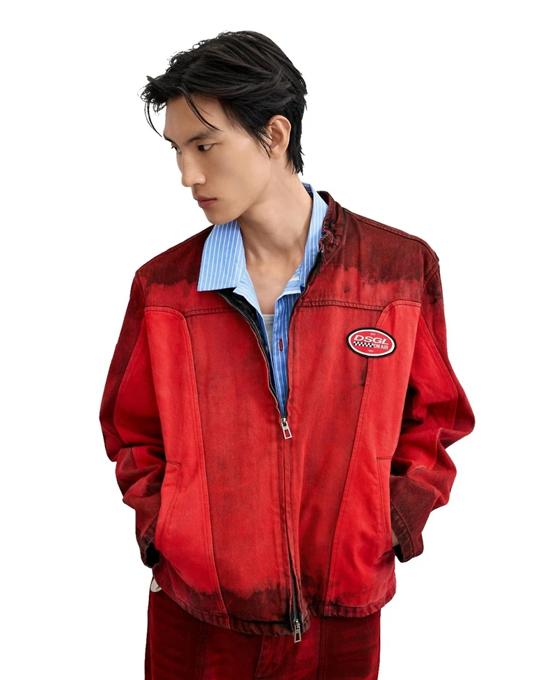 Desigual Men's Two-tone racing jacket