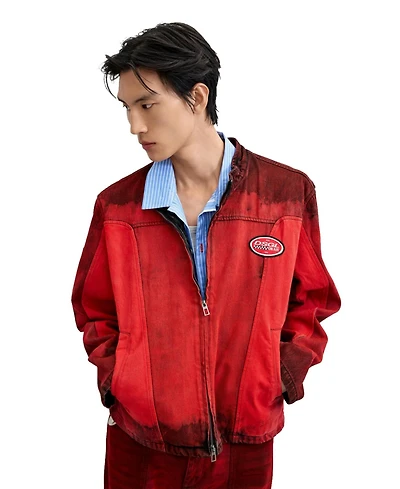 Desigual Men's Two-tone racing jacket