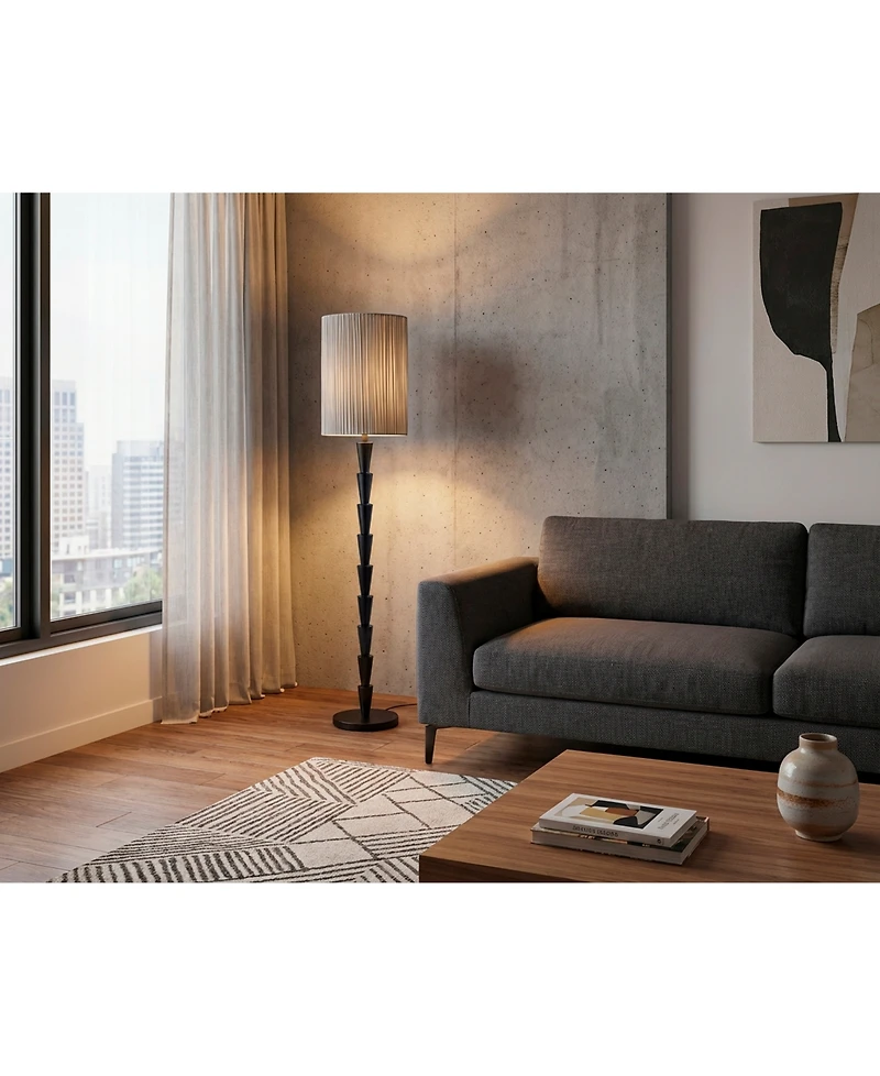 Adesso 63" Metal Amos Floor Lamp