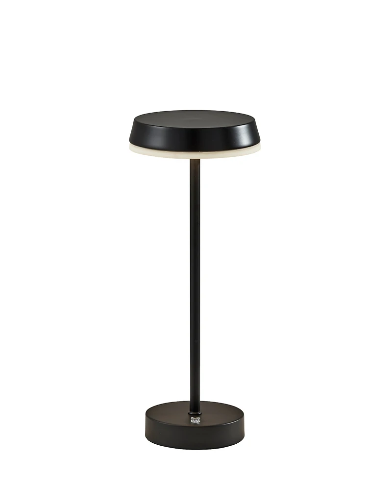 Adesso 15" Metal Tommy Led Cordless Table Lamp