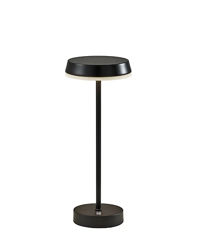 Adesso 15" Metal Tommy Led Cordless Table Lamp