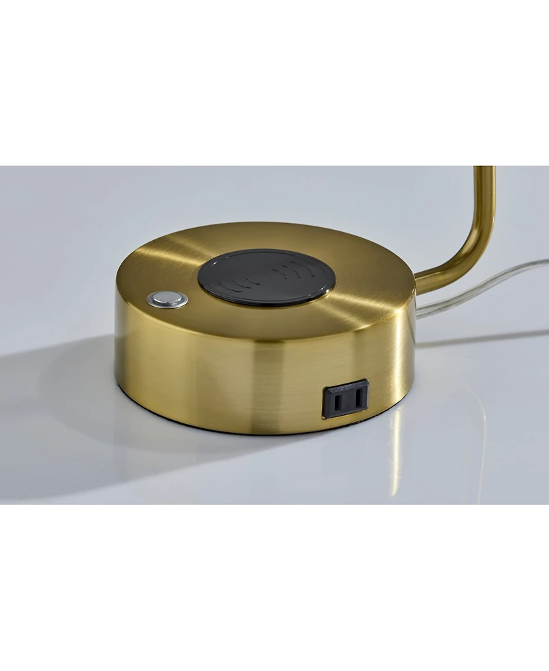 Adesso 15" Metal Viper Supercharger Led Desk Lamp