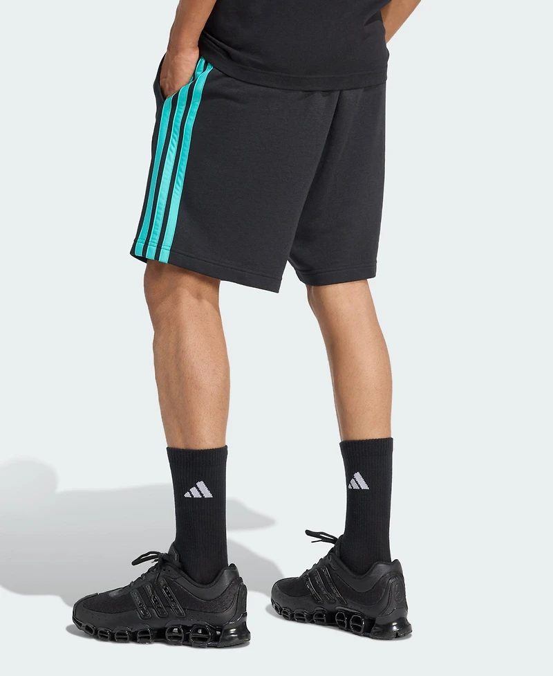 Adidas Men's Black Mercedes-amg Petronas F1 Team 2026 Alpha Skin Tri-Blend Shorts