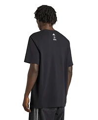 Adidas Men's George Russell Black Mercedes-amg Petronas F1 Team Graphic T-Shirt
