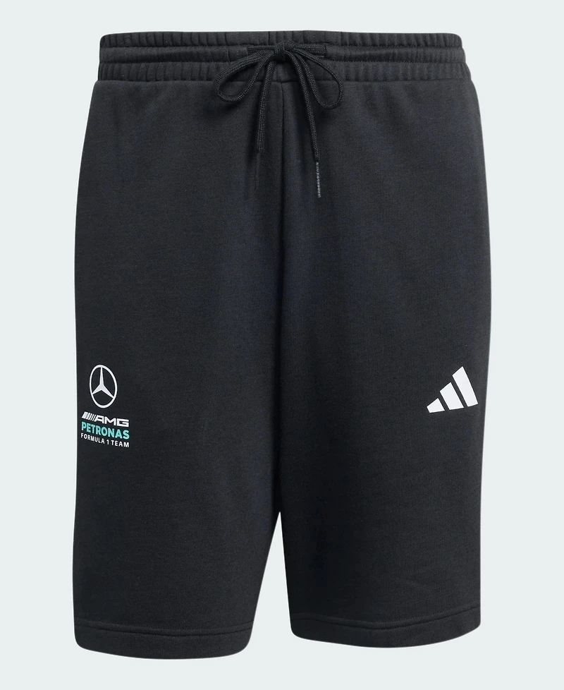 Adidas Men's Black Mercedes-amg Petronas F1 Team 2026 Alpha Skin Tri-Blend Shorts